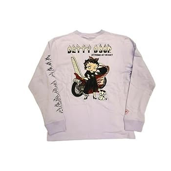 Amazon | ベティブープ×ローブローナックル コラボ 長袖 Tシャツ